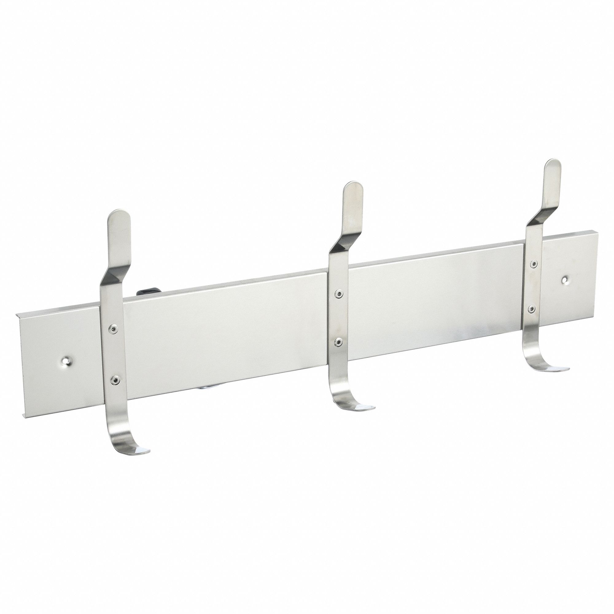 Hook: Screw, 35 lb Wt Capacity, 2 Points per Hook, Gray, 2 1/2 in Projection