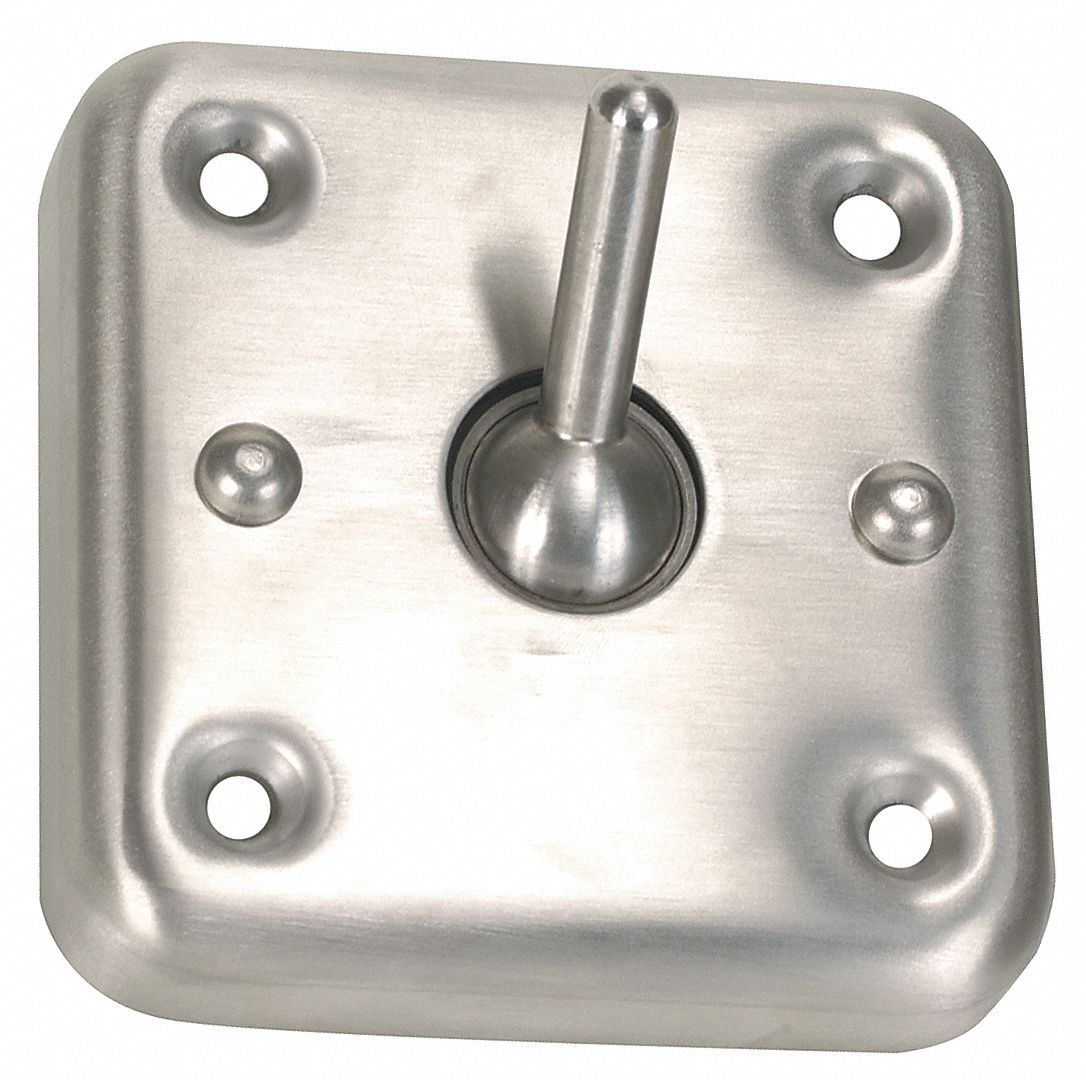 GRAINGER APPROVED Security Hook Satin, 4 1/4 in Overall Ht 1ECN1