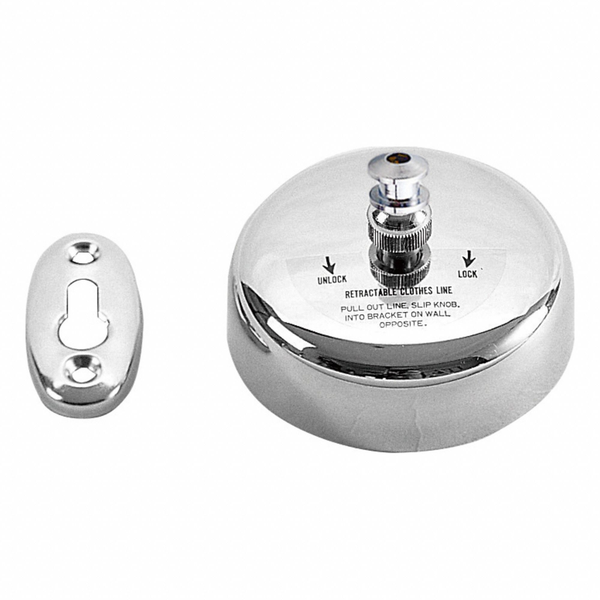 Retractable Clothesline Nylon, Stainless Steel