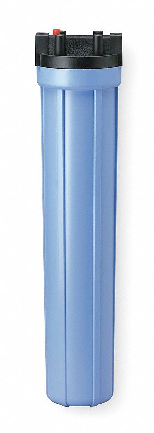 Filter Housing 22 3/8 H 5 1/8 Dia Blue