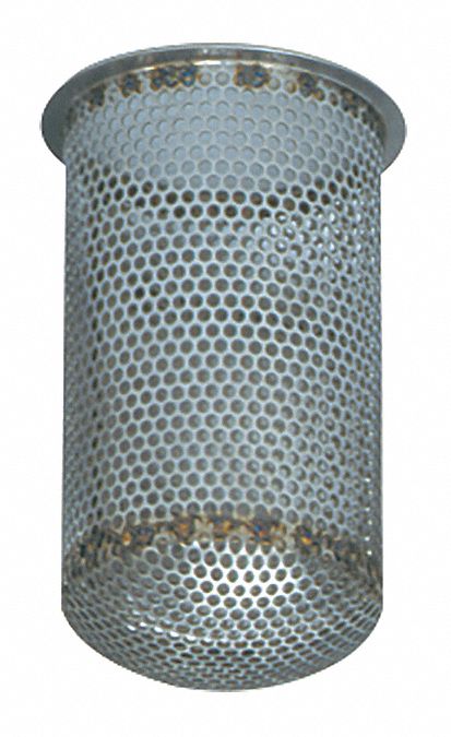 PENTEK 304 Stainless Steel Strainer Basket, Mesh Size 100, For Use With ...