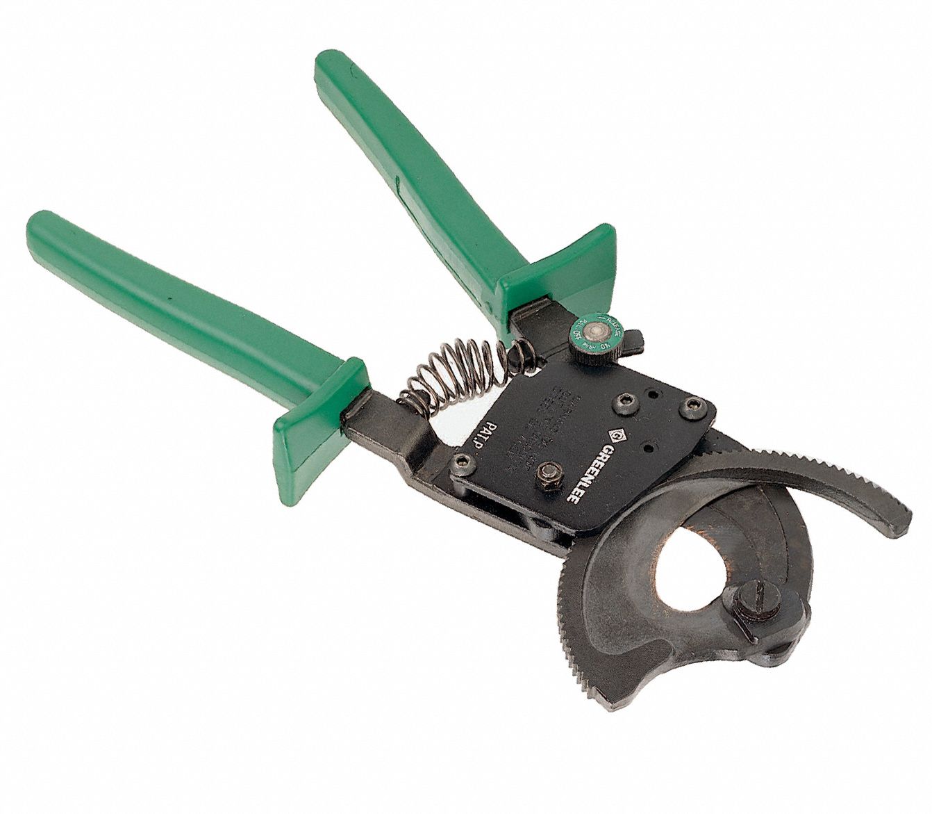 GREENLEE, Steel Handle, Center, Ratchet Cable Cutter - 1ED69|759