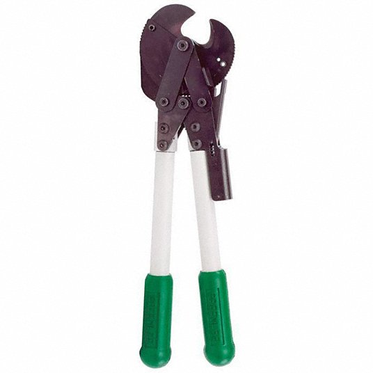 Green/Silver for sale online Greenlee 774 High Performance Ratchet Cable Cutter 