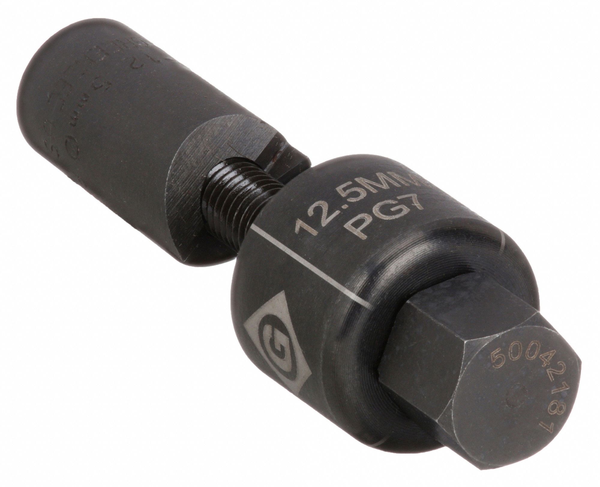 GREENLEE, 16 ga Sheet Metal Capacity (Steel), 31/64 in Nominal Size