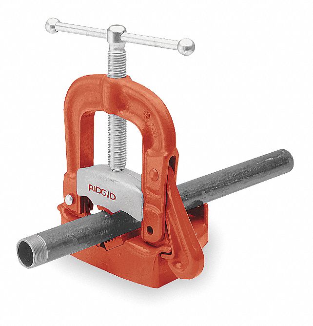 RIDGID Bench Yoke Vise, 1/8 to 2" Pipe Capacity, 4-1/2 