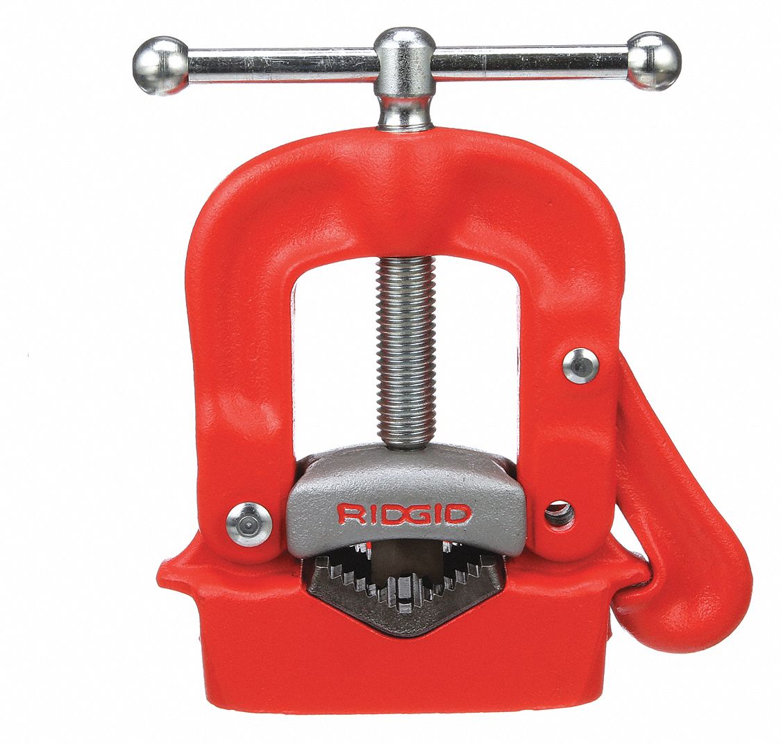 RIDGID, 0.13 in – 2 in Pipe Size Range, 9 1/2 in Max Ht, Bench