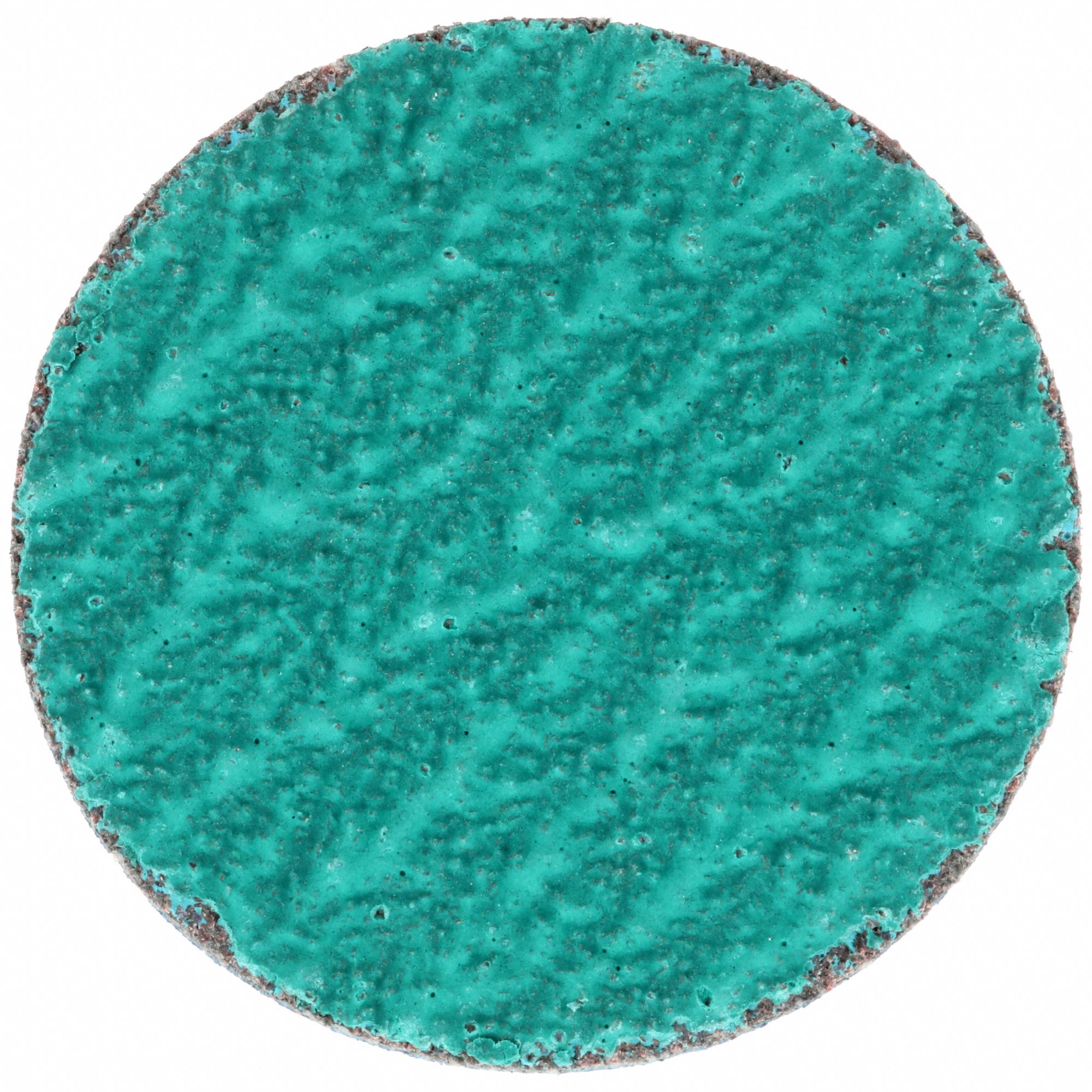 Quick-Change Sanding Disc: TR, 2", Zirconia Alumina, 50 Grit, Y Wt Cloth, ZA/Y, 25 PK