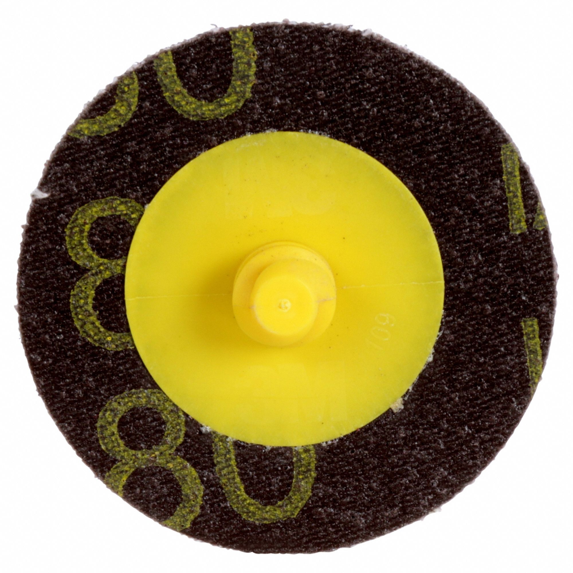 Quick-Change Sanding Disc: TR, 1-1/2", Aluminum Oxide, P120 Grit, XF Wt Polyester, 361F, 50 PK