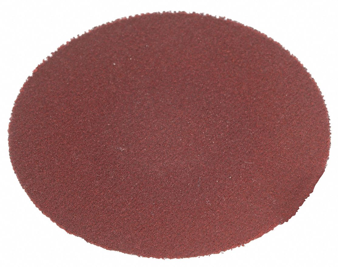 Quick-Change Sanding Disc: TR, 2", Aluminum Oxide, P240 Grit, XF Wt Polyester, 361F, 50 PK