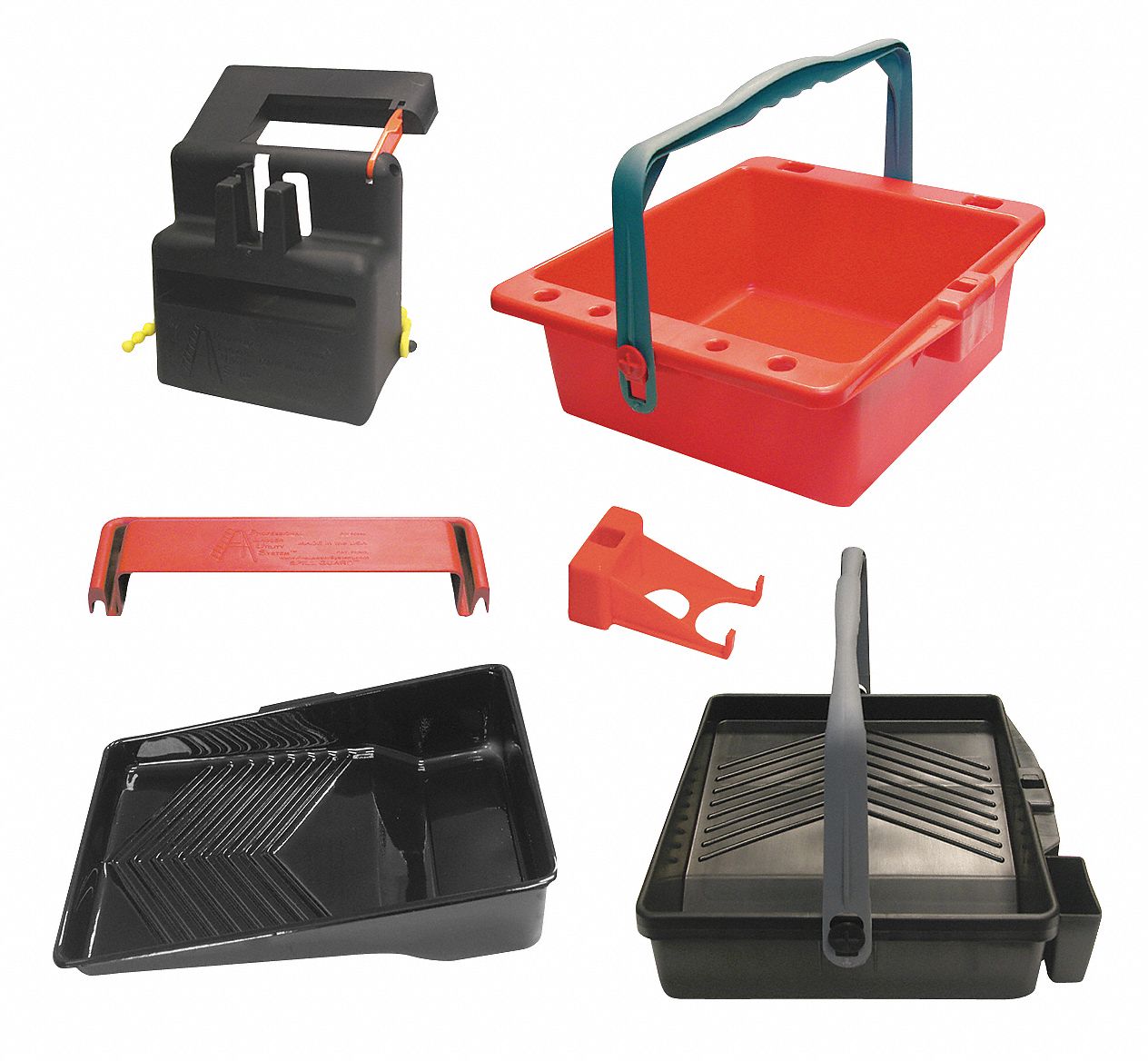 Utility Kit: Polypropylene, 15 lb Load Capacity, For Use With All Ladders