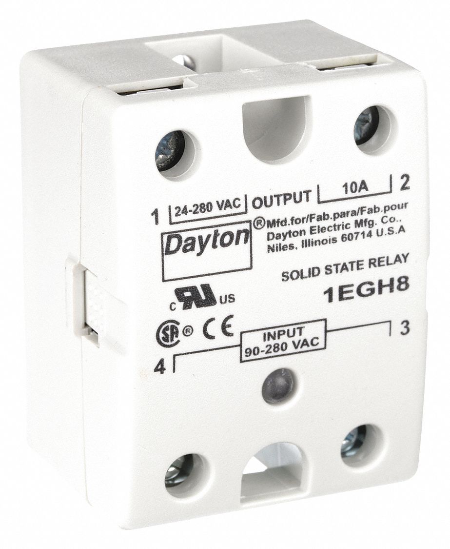 SOLID STATE RELAY, SURFACE MOUNTED, 10 A MAX OUTPUT CURRENT, SCR, AC OUTPUT