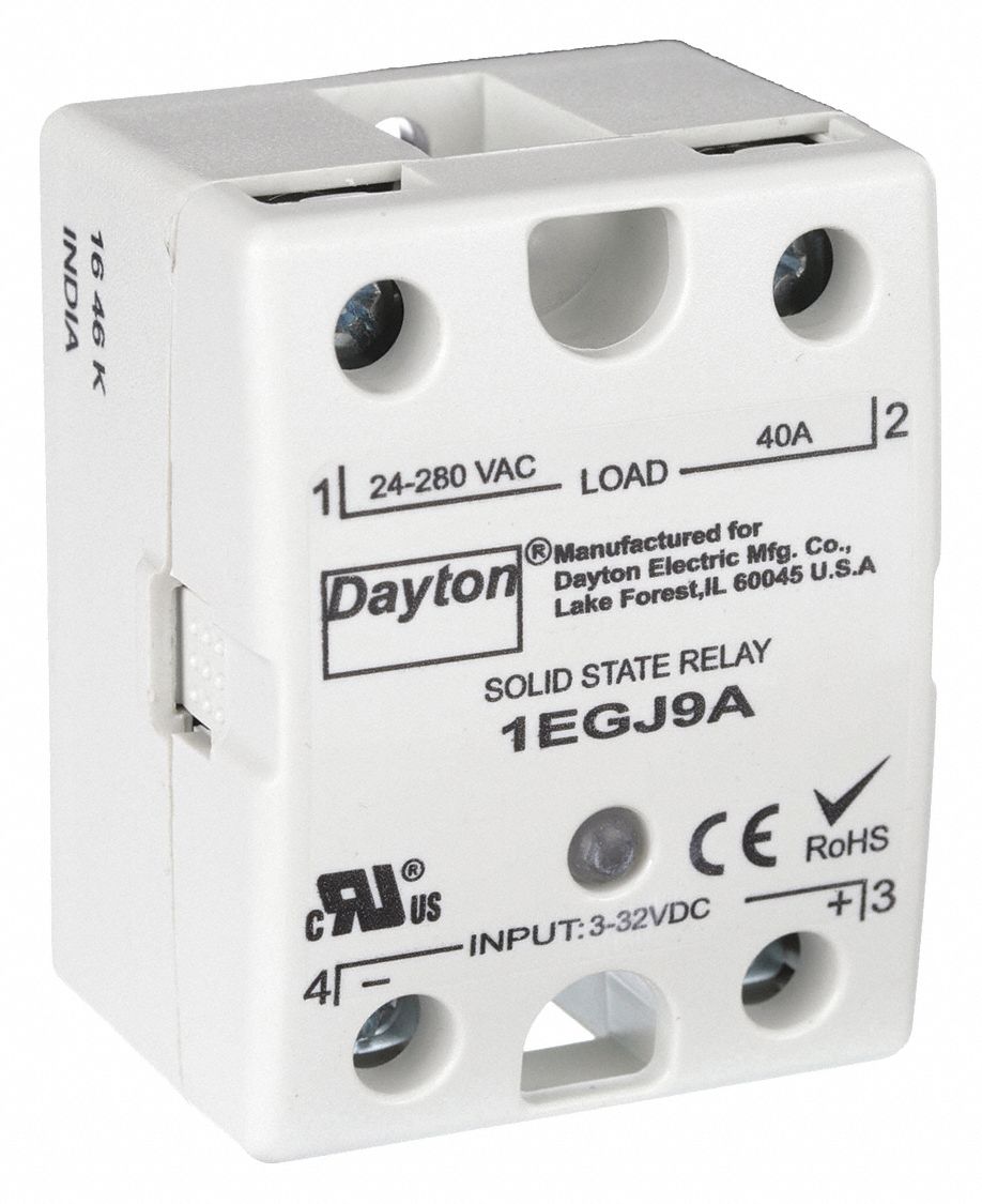 SOLID STATE RELAY, SURFACE MOUNTED, 40 A MAX OUTPUT CURRENT, SCR, AC OUTPUT