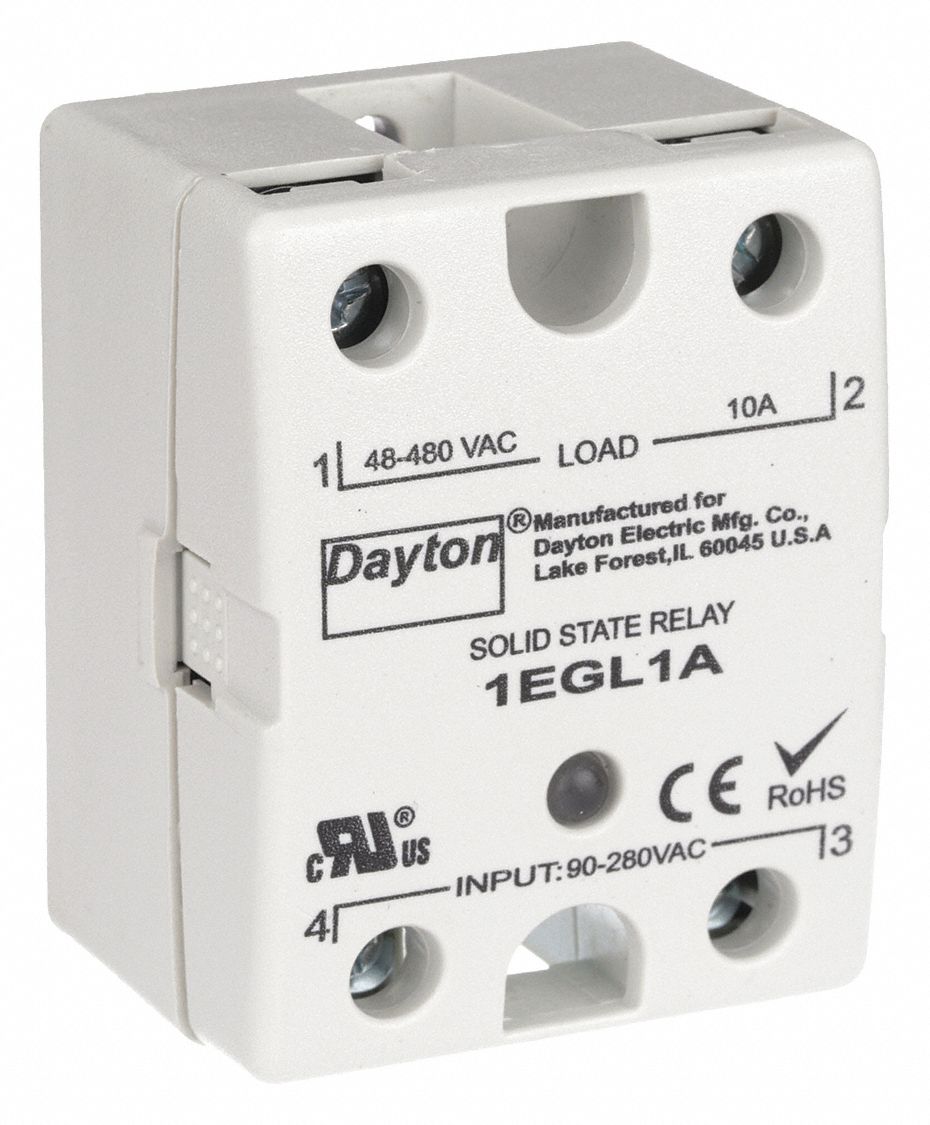 SOLID STATE RELAY, SURFACE MOUNTED, 10 A MAX OUTPUT CURRENT, SCR, AC OUTPUT