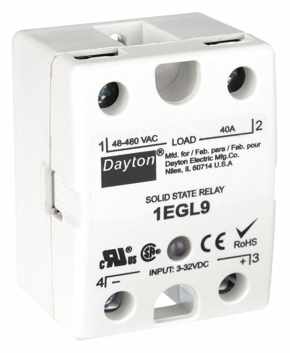 SOLID STATE RELAY, SURFACE MOUNTED, 40 A MAX OUTPUT CURRENT, TRIAC, AC OUTPUT