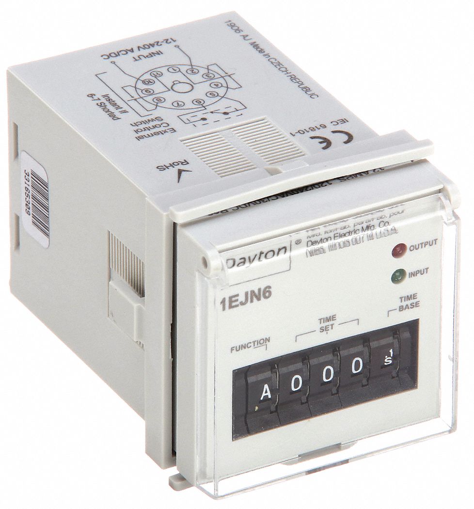 MULTI-FUNCTION TIME DELAY RELAY, SOCKET MOUNTED, 240V AC, 12 A, 11 PINS/TERMINALS