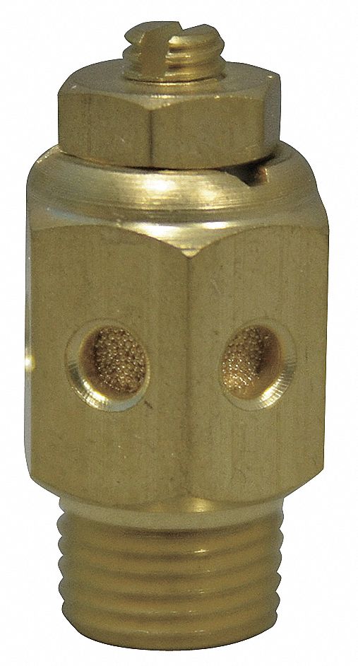 MUFFLER SPEED CONTROL 1/8NPT 1/2HEX