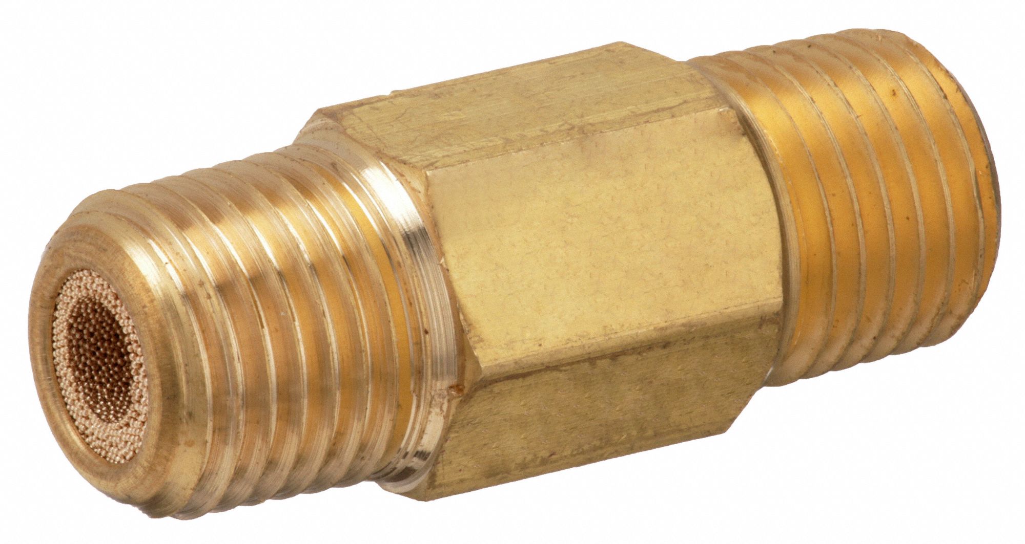 NIPPLE FILTER 1/4 NPT,40 MICRON