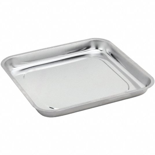 Westward 1EJZ3 Magnetic Parts Tray, Square