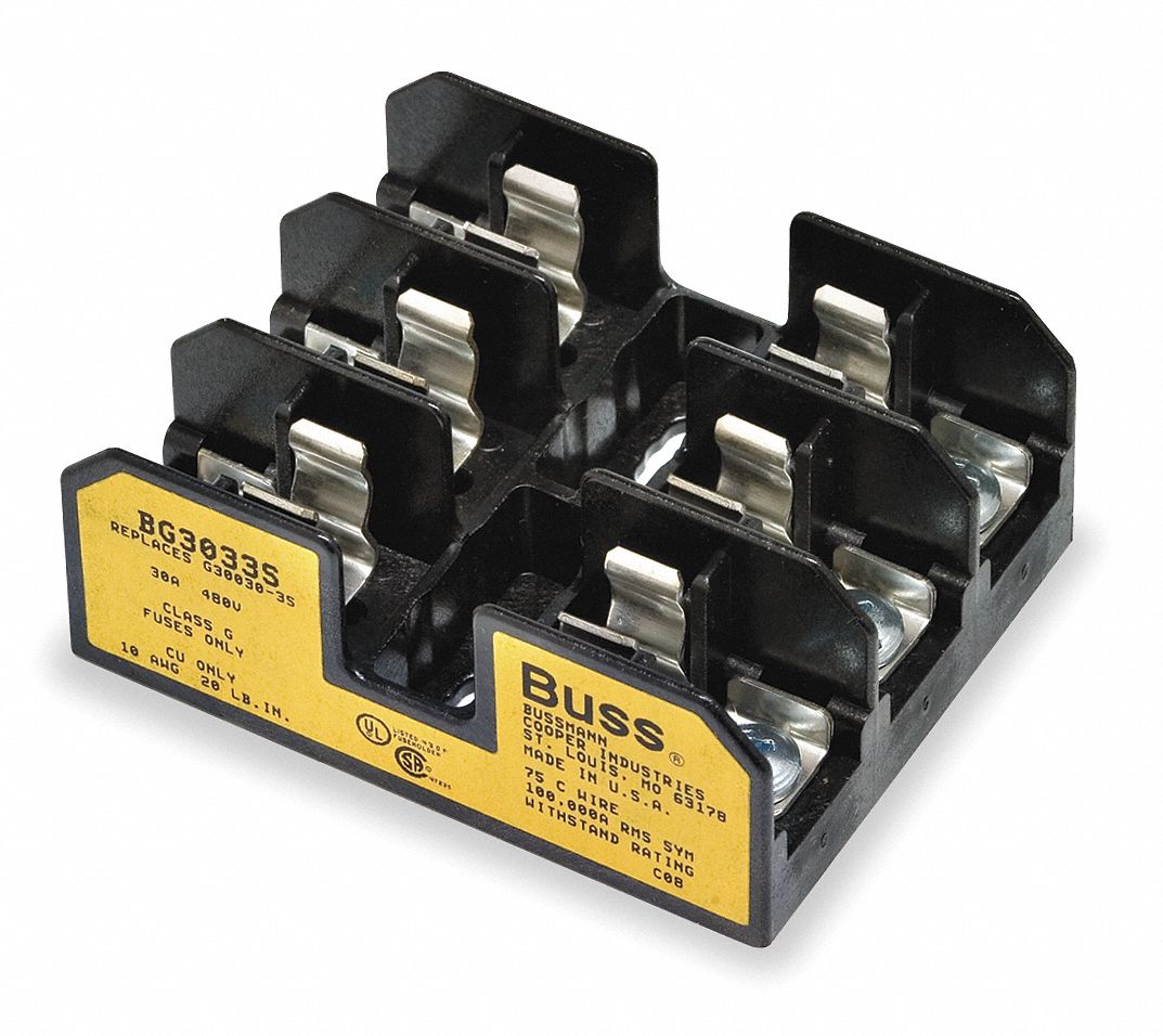 18 to 10Awg Pressureplate Fuse Block 30A