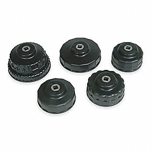 FILTER CUP WRENCH SET, 5 PIECE