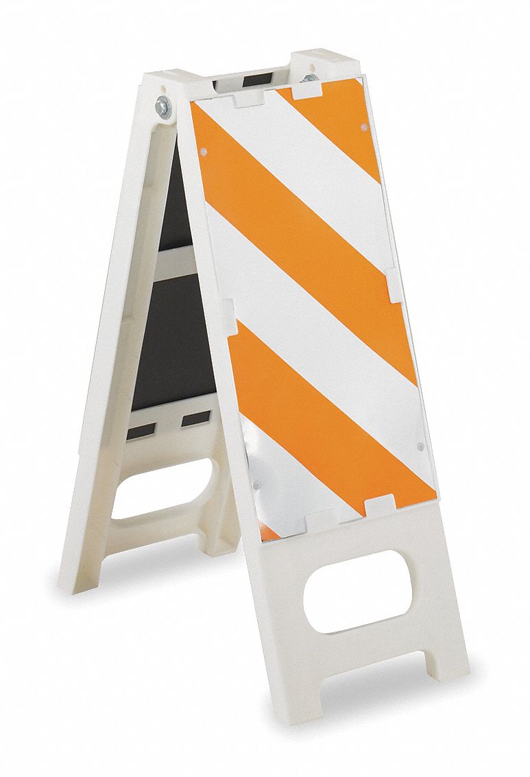 Barricade, Orange/White,
