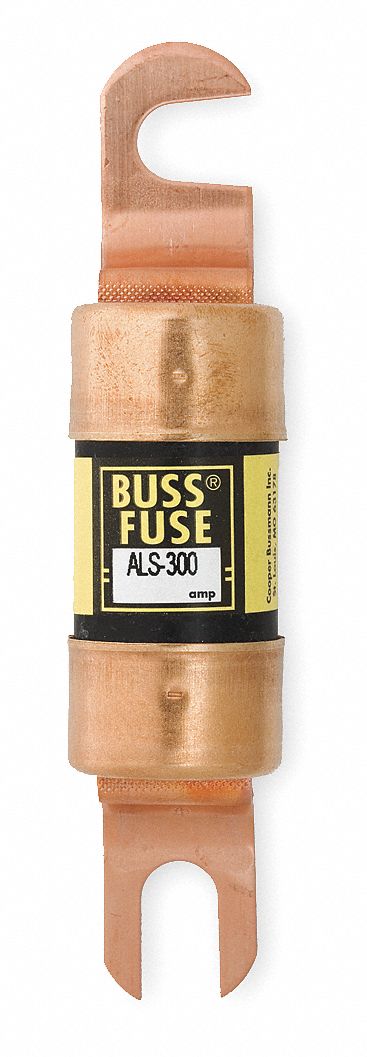 Forklift Limiter Fuse: Bolt-On, Gen Purpose, 300 A, 80 V DC, Non-Indicating, DC Only