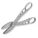 TINNERS SNIP, STRAIGHT, 14 IN OVERALL L, 12 IN CUTTING L, STEEL, PLASTIC, ALUMINUM