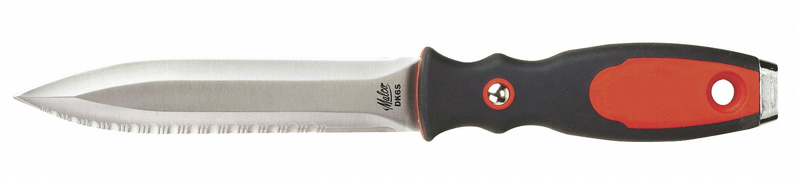 1ELJ7 - Duct Knife Serrated 6 In Blade