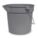 BUCKET,2 1/2 GAL,GRAY