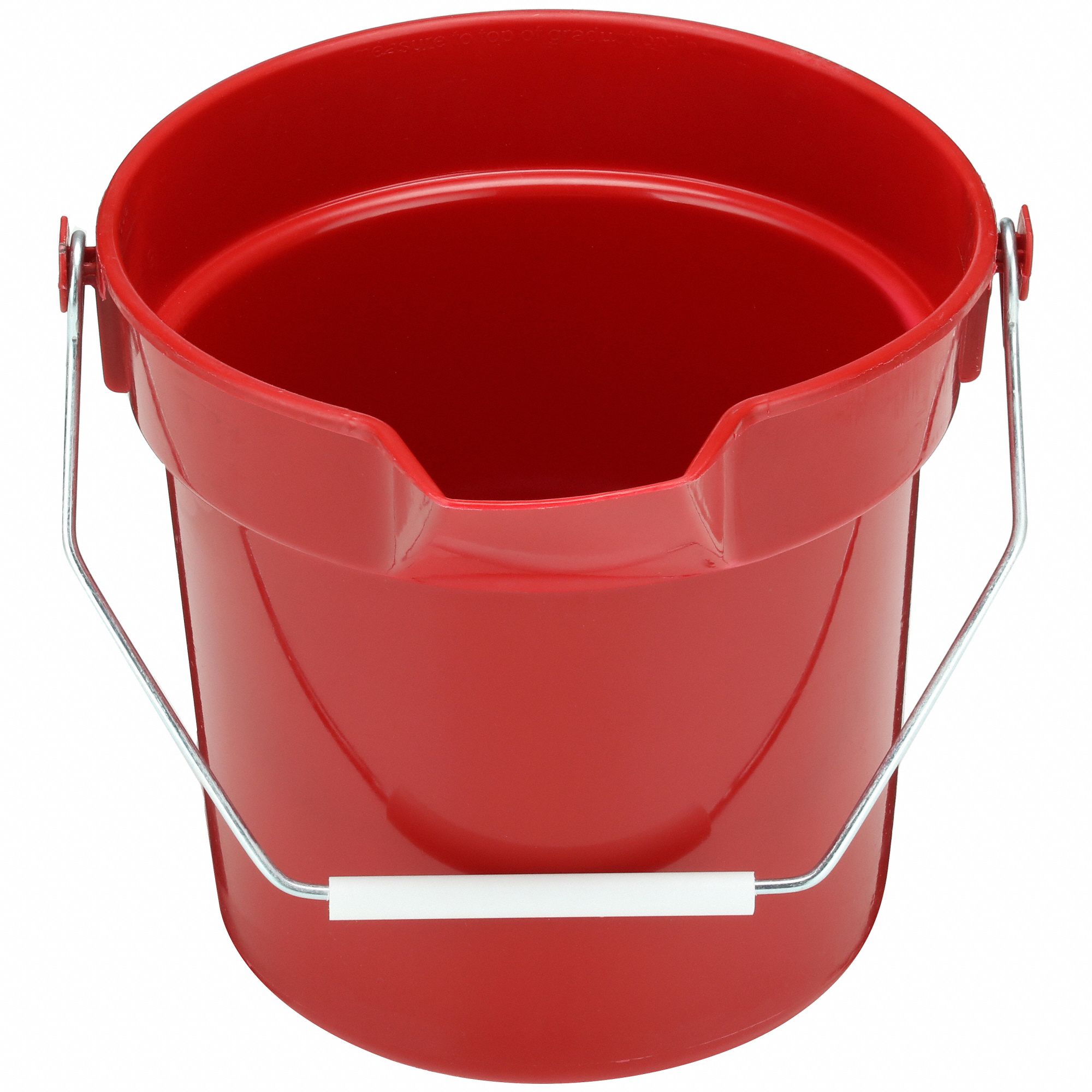 BUCKET,2 1/2 GAL,RED
