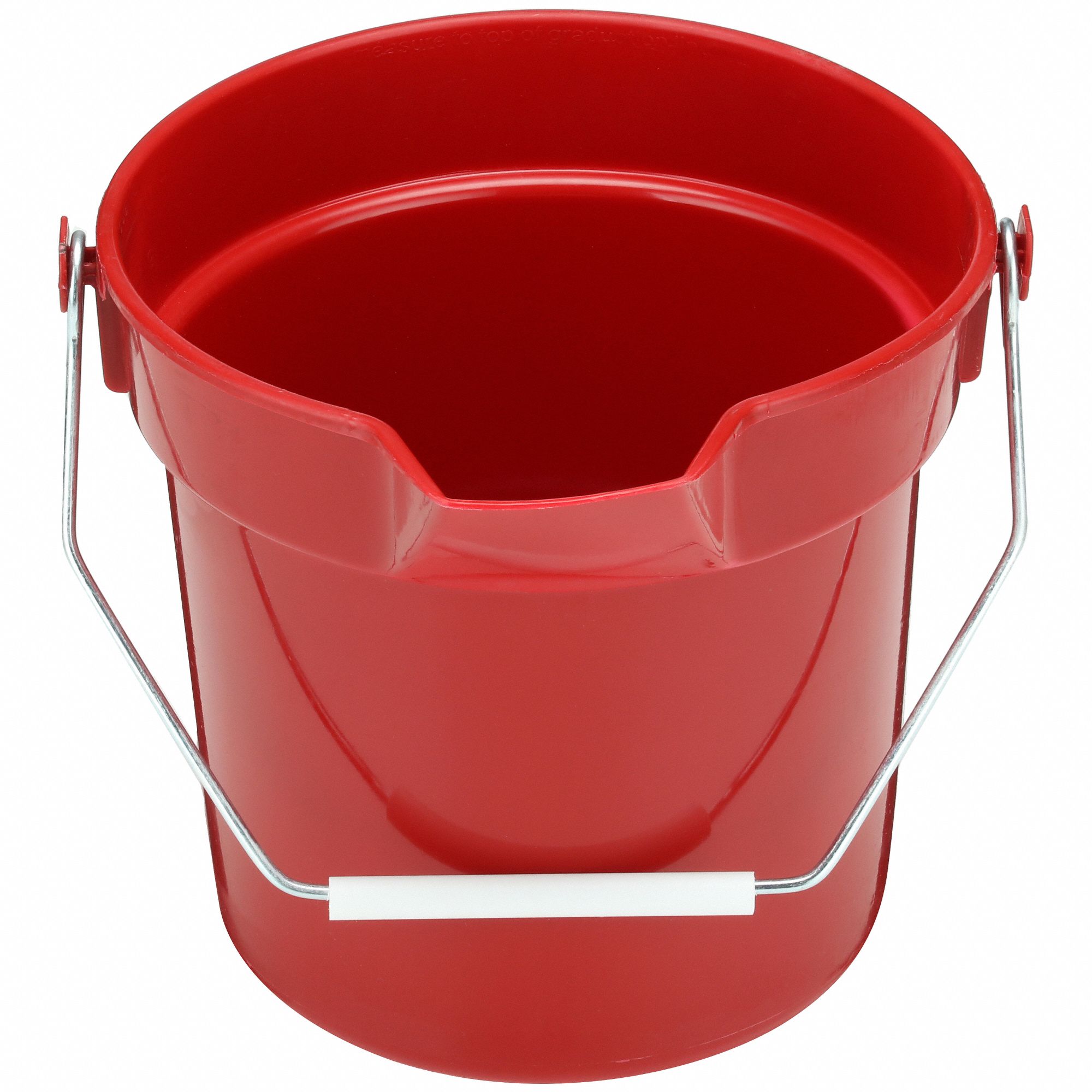 BUCKET 10 QT RED