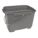BUCKET,GRAY,4 1/4 GAL