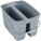 BUCKET,GRAY,4 3/4 GAL