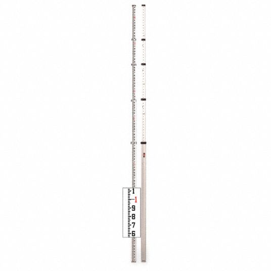 CST/BERGER Leveling Rod, Aluminum, 16 Ft - 1ELP5|06-816 - Grainger