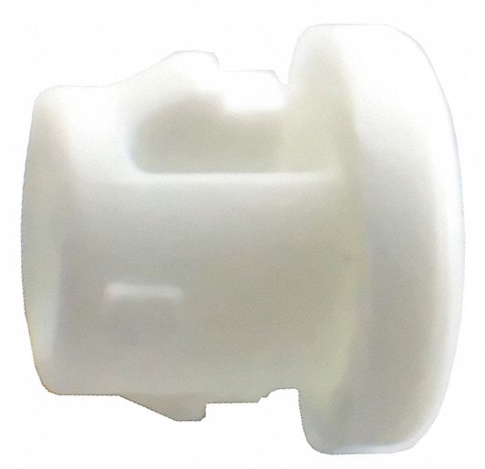 BUSHING,NYLON,OD 0.937 IN,WH,PK25