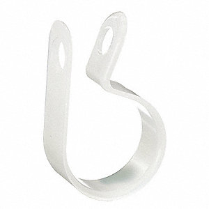 CABLE CLAMP,NYLON,1/4 IN,PK 25