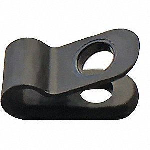 GRAINGER APPROVED 22CC37B0437 Cable Clamp,Nylon,7/16 In,PK25 