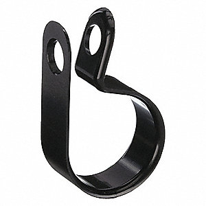 CABLE CLAMP,NYLON,5/16 IN,BLK,PK 25
