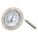 ANALOG PANEL MOUNT THERMOMETER, 2 IN DIAL DIAMETER, 3.6 IN PROBE L, +/-2% ACCURACY, 120 ° F MAXIMUM TEMPERATURE