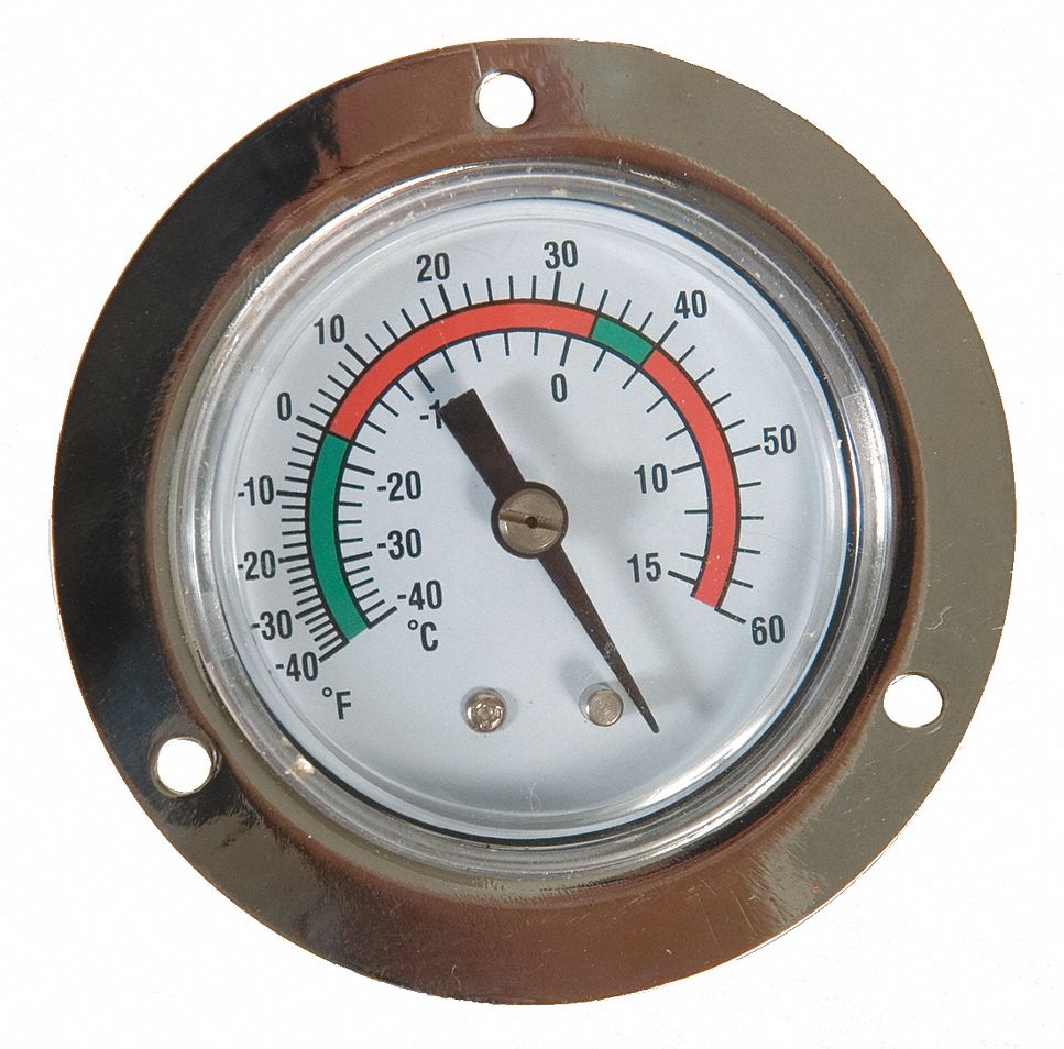 1EPE7 - Analog Panel Mt Thermometer -40 to 60F