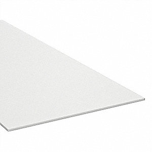 SHEET,UHMW,WH,1/2 T,12X24 IN