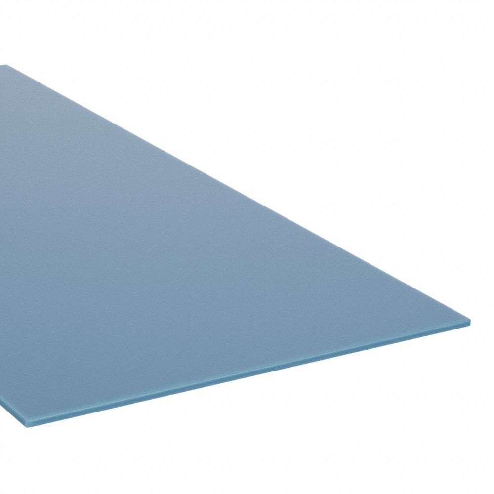 GRAINGER APPROVED Plastic Sheet 2.75 in Plastic Thick, 12 in W x 12 in