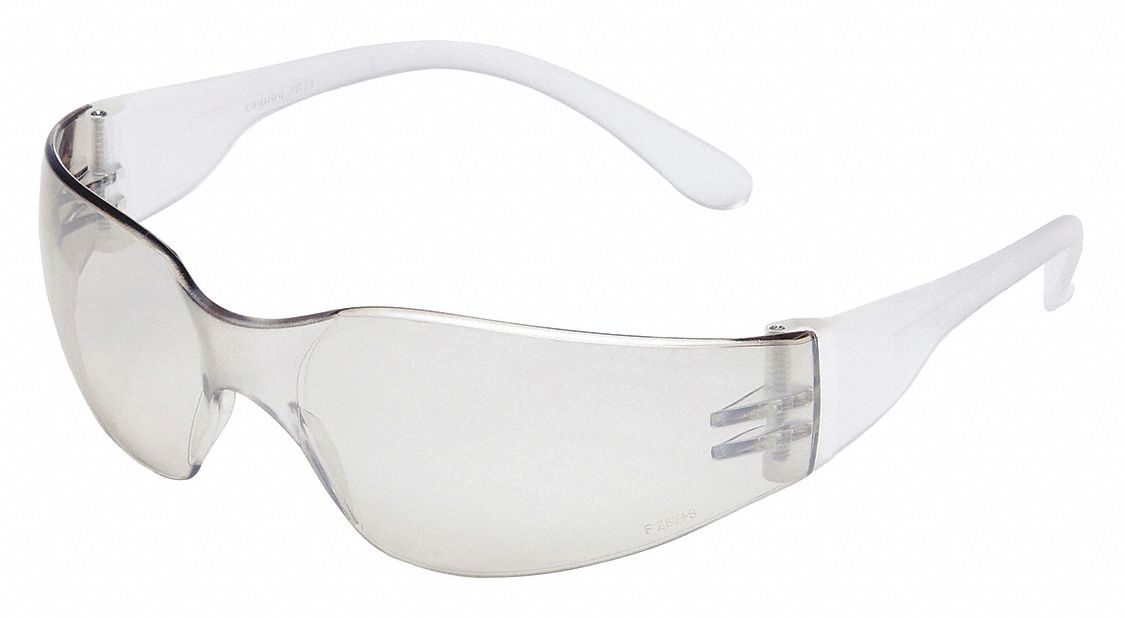 CONDOR 1ETK6 Safety Glasses,Indoor/Outdoor PK 10