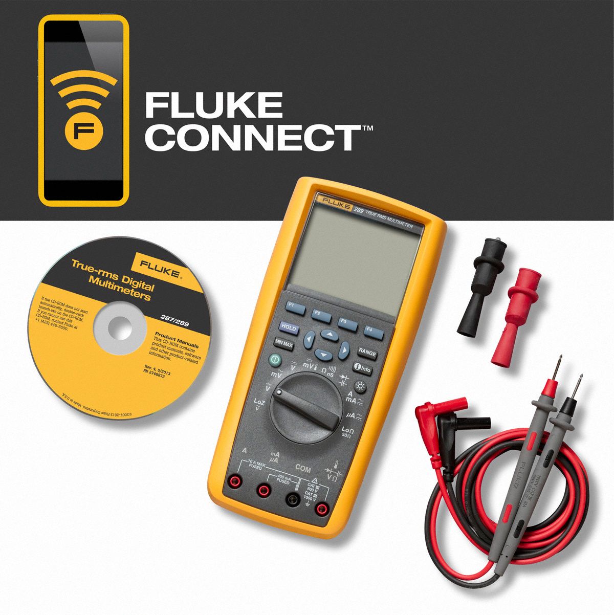 FLUKE FLUKE (R) Fluke289 Series, Full Size Advanced Features