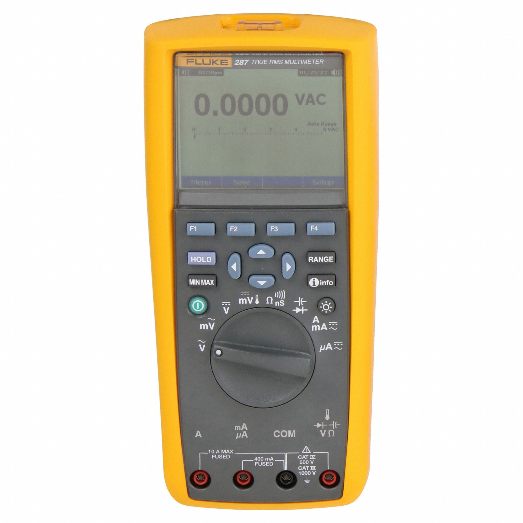 FLUKE-287 CAL DU - Fluke - Multímetro Digital Registro de Electrónicos,  Serie 280, Conteo 12000