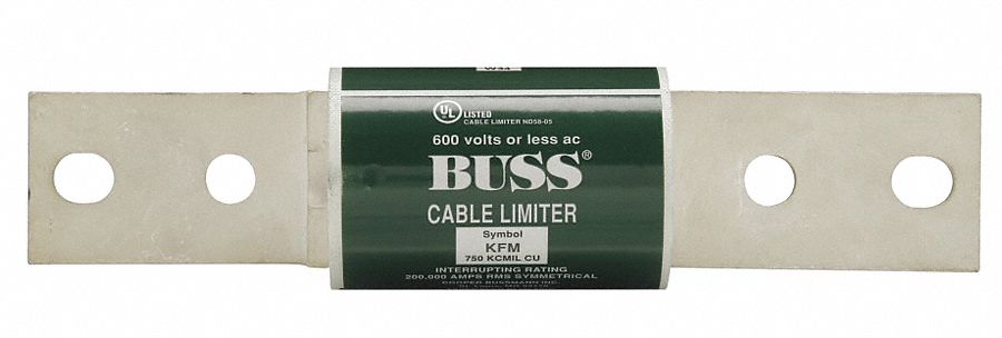 Cable Limiter: 750 kcmil, Copper & Aluminum Conductors, 600 V AC, Center (Straight)/Offset