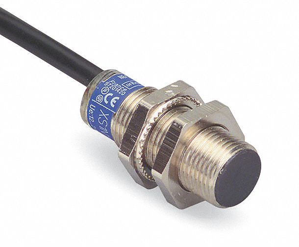 Inductive Cylindrical Proximity Sensor: Non-Terminated Cable, Shielded, NPN