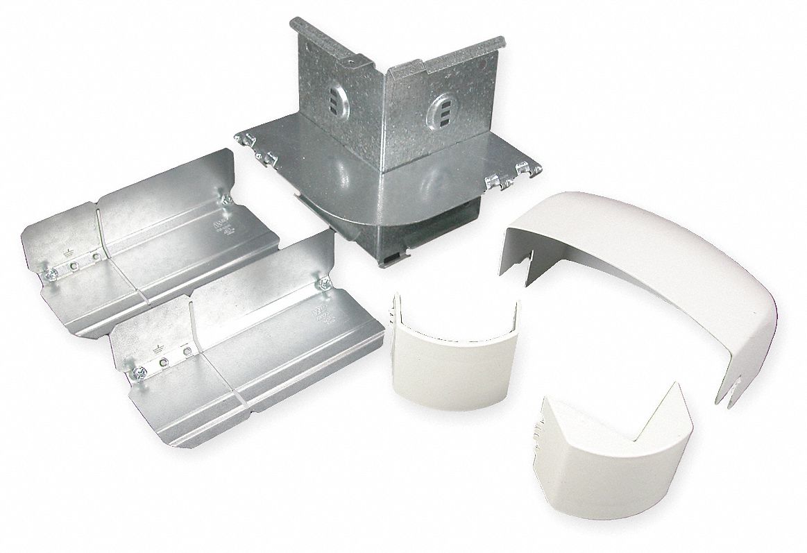 WIREMOLD Codo Externo,5.9Lx5.75Anx5.75Al pulg. Accesorios para