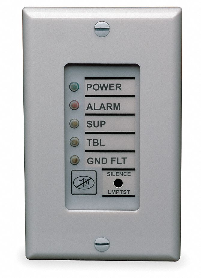 EDWARDS SIGNALING Remote System Indicator, H 3 3/4 In 1EXZ3FSRSI