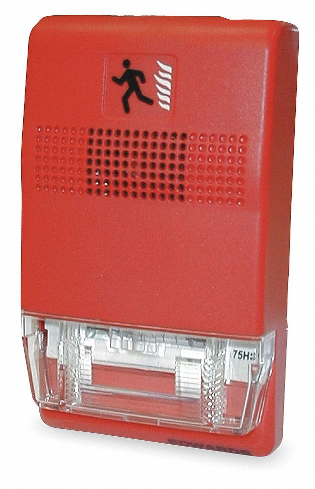 CHIME STROBE,RED,H 27/32 X L 4 1/2